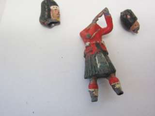 Lead Toy Soldier 13pc LOT Britains Damaged Repair pieces Assorted 