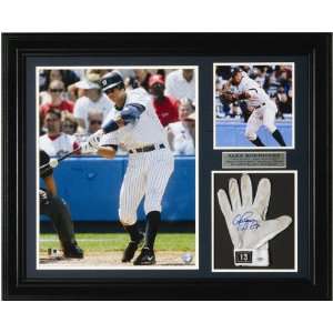  Alex Rodriguez New York Yankees Framed Autographed Game 