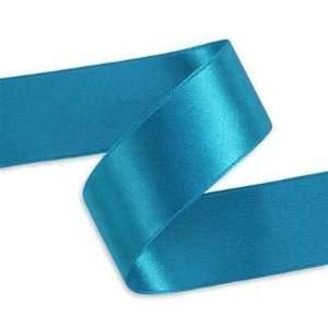   100 yds DF Satin Ribbon Turquoise/Ice Blue 