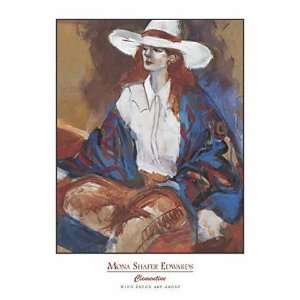  Mona Shafer Edwards   Clementine Size 12x16   Poster by Mona 