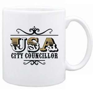 New  Usa City Councillor   Old Style  Mug Occupations  