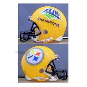  Super Bowl 43 XLIII Riddell Mini Replica Helmet Winner 