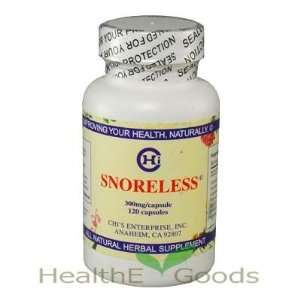  Snoreless 120 Capsules   Chis Enterprise Health 