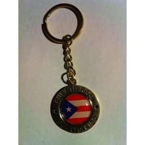 Puerto Rico Flag Key Chain 
