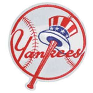  MLB Logo Patches   Yankees Top Hat