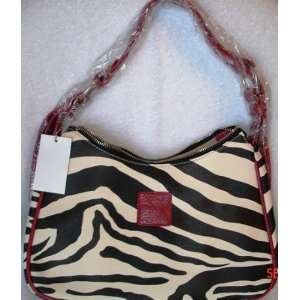  Designer Inspired Zebra Print Handbag 