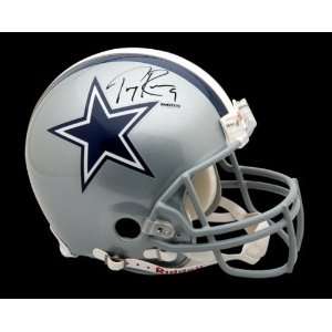  Tony Romo Autographed Dallas Cowboys Authentic Helmet 