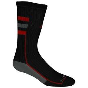 adidas Team Speed Crew Sock   Mens   Black/Aluminum/University Red