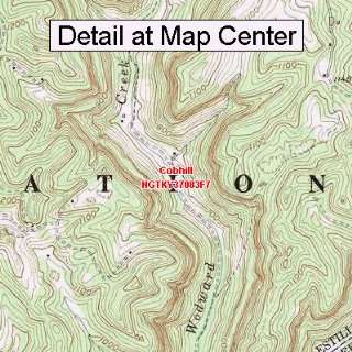  USGS Topographic Quadrangle Map   Cobhill, Kentucky 