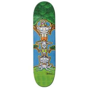 Ride for Earth Bamboo Skateboard Deck by BambooSK8 8 5  