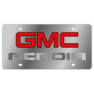 GMC Acadia   License Plate   Stainless Style