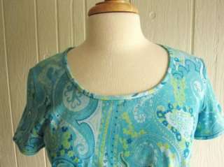 St.John Sport Blue Short Sleeveless Knit Top Size S Womens Blouse 