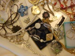   Costume Vintage Jewelry Lot over 8 lbs no junk all wearable  