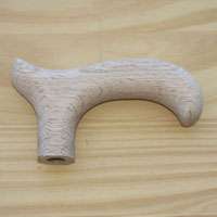 Unfinished Wood Derby Walking Cane Handle   DIY Walking Cane Parts and 