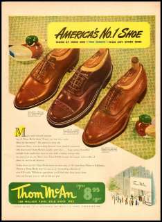 1951 vintage ad for Thom McAn Mens Shoes  698  
