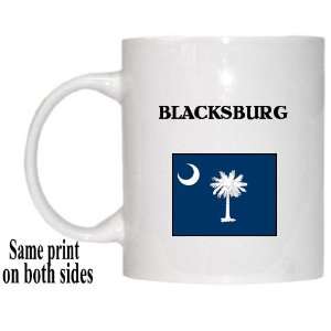   US State Flag   BLACKSBURG, South Carolina (SC) Mug 