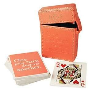  Pretty In Pink Poker Cards Set W/ Card Case Sports 
