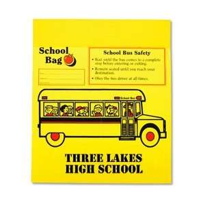  School Bus Die Cut Bag   500 with your logo Everything 