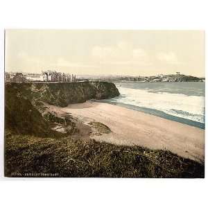  Newquay,from East,Cornwall,England,c1895