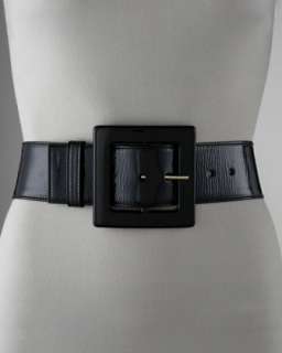 Top Refinements for Oscar De La Renta Leather Belt