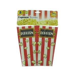  5Pc Popcorn Boxes Case Pack 48