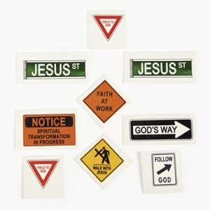  Religious Road Sign Tattoos   Novelty Jewelry & Tattoos 