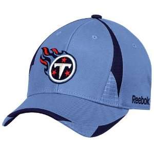 Reebok Tennessee Titans Light Blue Pro Shape Structured Flex Hat 