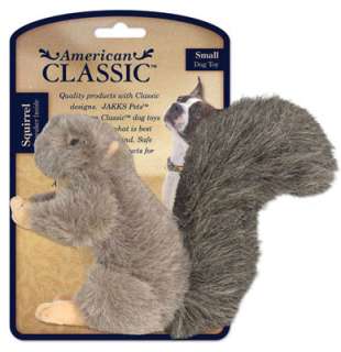American Classic Plush Squirrel Dog Toy Jakks Pacific  