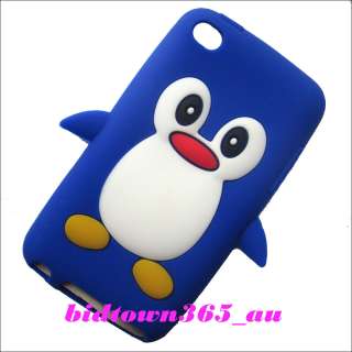 Brand New 1 Piece X Cute Penguin Soft Gel Silicone Back Case Cover for 