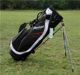 Cleveland Golf Black/Red Lightweight Stand Golf Bag  