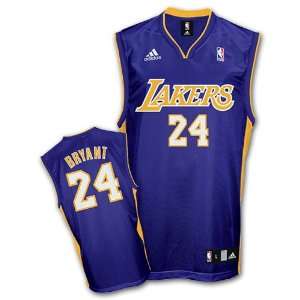 Los Angeles Lakers Kobe Bryant Kids Replica Adidas NBA Jersey   size 