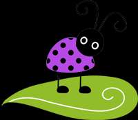 If you would like these ladybugs in RED & BLACK instead of PURPLE 