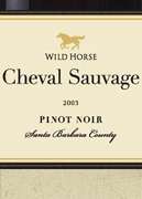Wild Horse Cheval Sauvage Pinot Noir 2003 