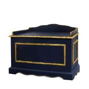  Vintage Toy Chest with Gold Gilding