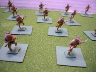   War I Hand Painted plastic Infantry figures in 1/72 / 25mm  