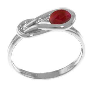   Ring Round Shaped Natural Ruby Gemstone Solitaire Bezel Setting  