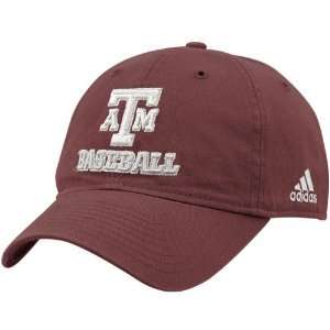 adidas Texas A&M Aggies Maroon Adjustable Baseball Hat  