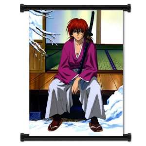  Rurouni Kenshin Anime Fabric Wall Scroll Poster (32x42 
