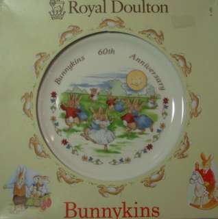 ROYAL DOULTON ROYAL DOULTON BUNNYKINS 60th ANNIVERSARY  
