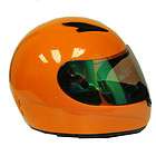 New Youth Kids Motorcycle MX ATV Dirt Bike Full Face Helmet Orange 