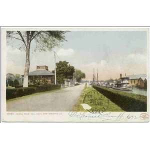 Reprint Shell Road Toll Gate, New Orleans, La 1898 1931  