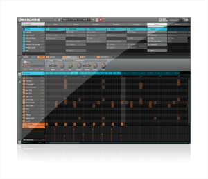 With MASCHINE MIKRO you can easily create and arrange patterns using 