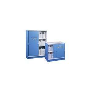 Justrite Nonmetallic Cabinets for Highly Corrosive Acids, Capacity 49 