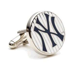  Yankees Pinstripe Cufflinks Jewelry