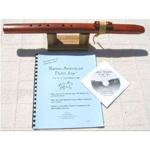   Windpony Key of A Padauk 5 Hole Flute, Book & CD Musical Instruments