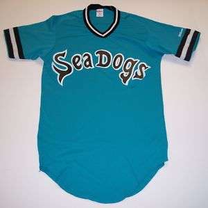 Wilson Sea Dogs Teal Baseball Jersey Adult Small  