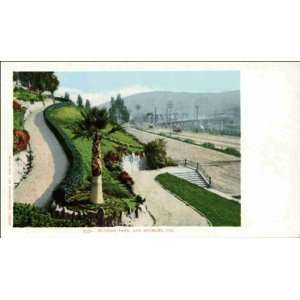    Reprint Los Angeles CA   Elysian Park 1900 1909