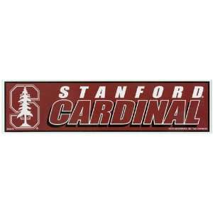  Express Stanford Cardinal Bumper Sticker Sports 