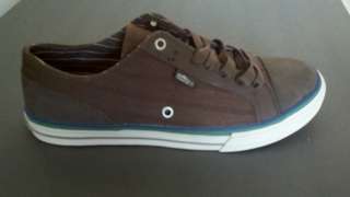 Simple Herringbone Tuba II Sneakers Mens 2364 Chocaolate Brown New in 