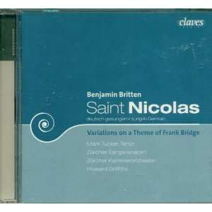  Britten Saint Nicolas; Variations on a Theme of Frank Bridge 